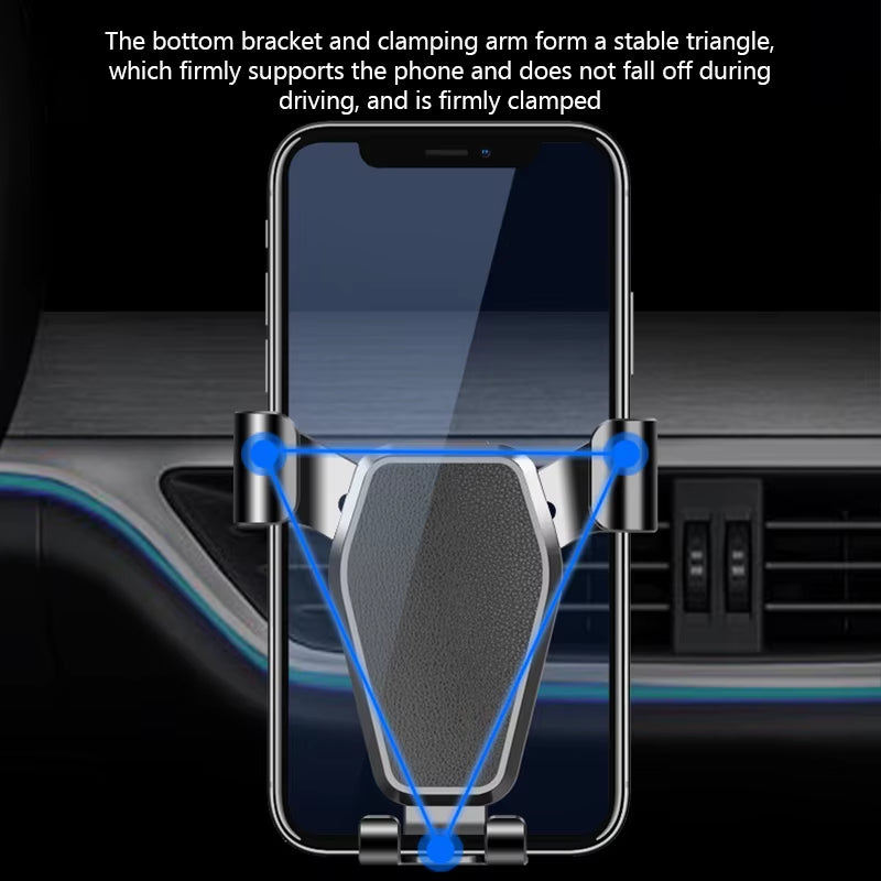 C5 Car Holder for Phone Multi-Function Mobile Phone Holder Gravity Bracket Sun Visor Mirror Dashboard GPS Smartphone for Iphone